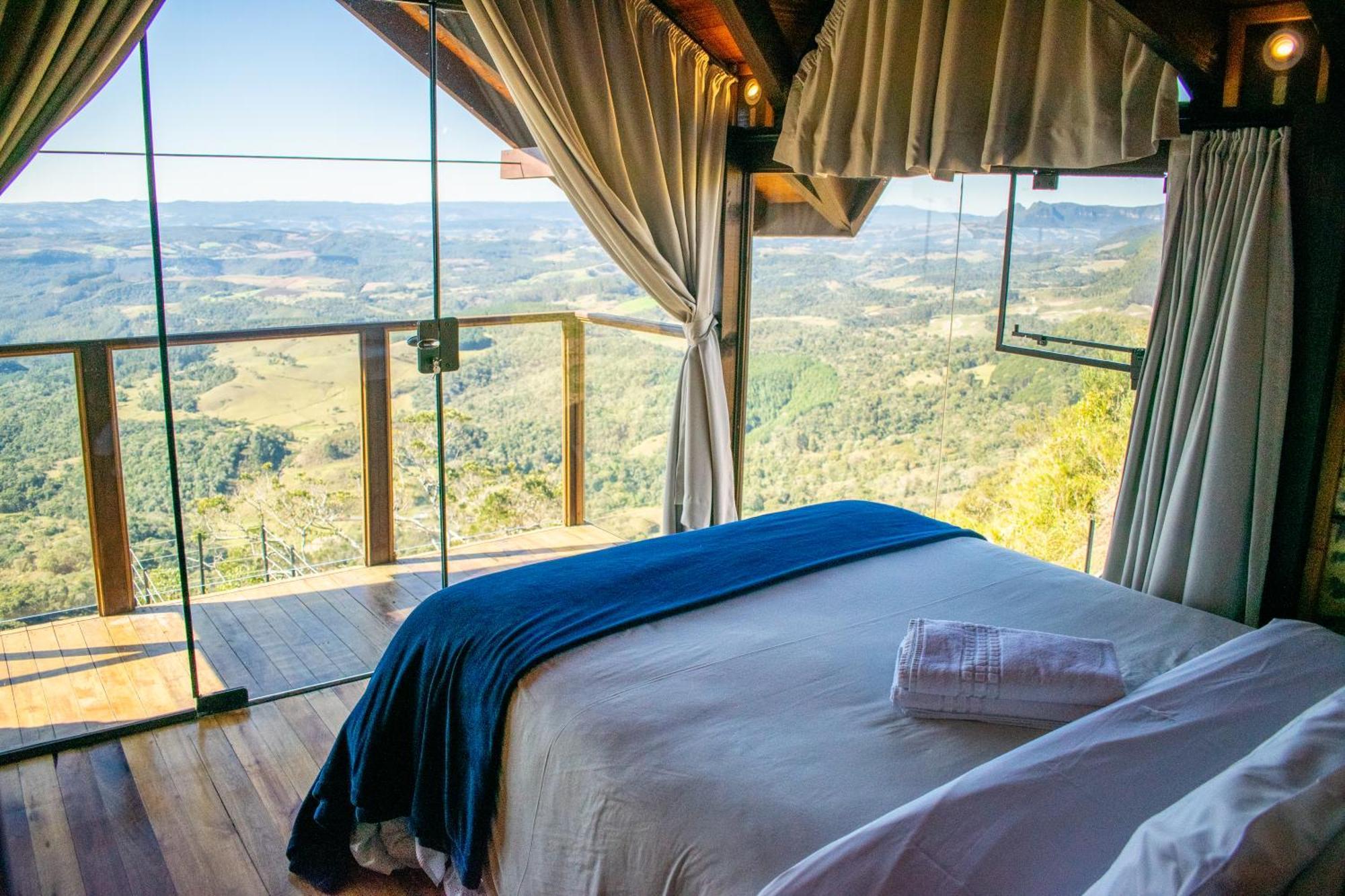 Caminho Das Nuvens - Cabanas De Montanha Bom Retiro  Dış mekan fotoğraf