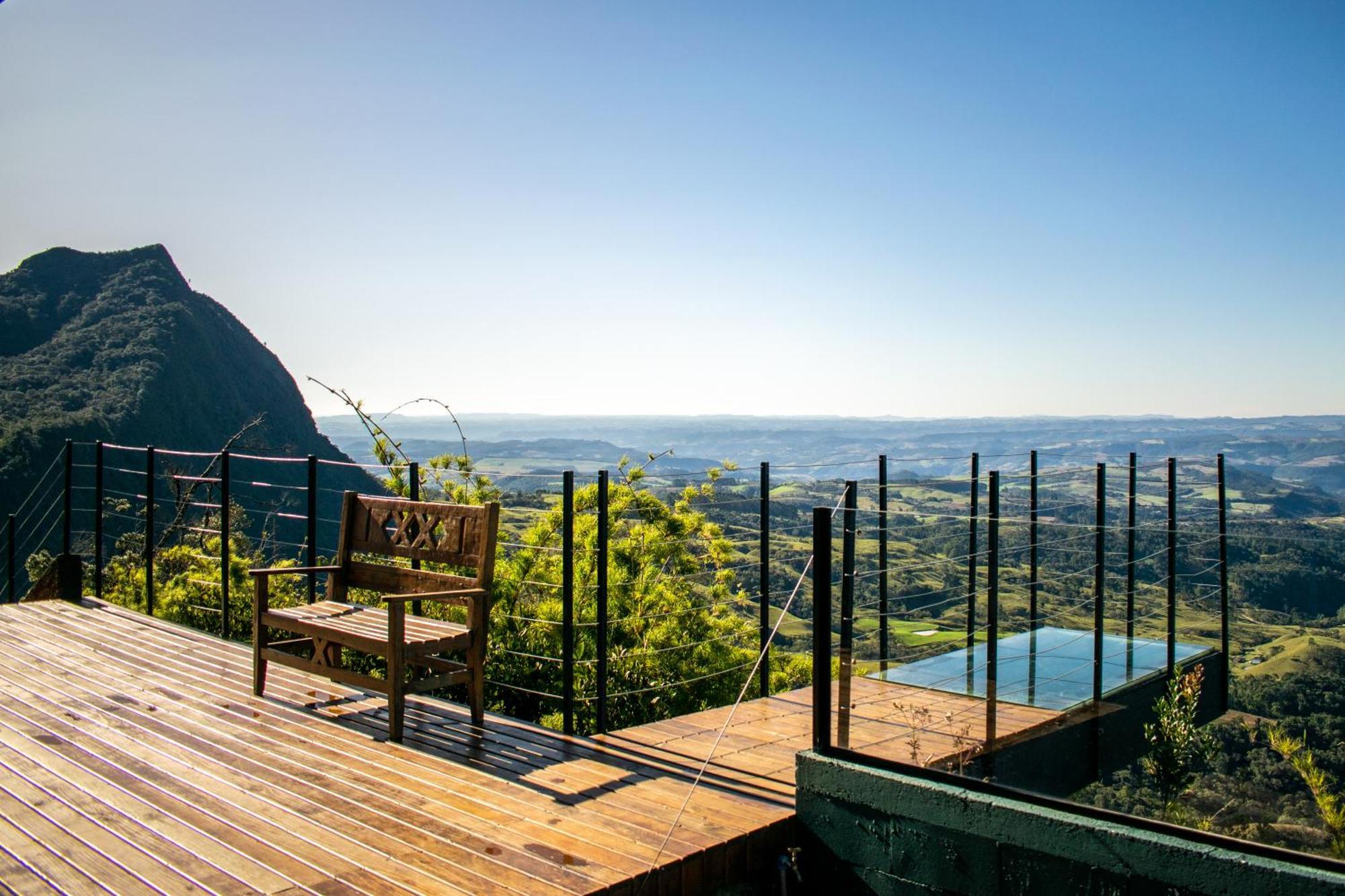 Caminho Das Nuvens - Cabanas De Montanha Bom Retiro  Dış mekan fotoğraf