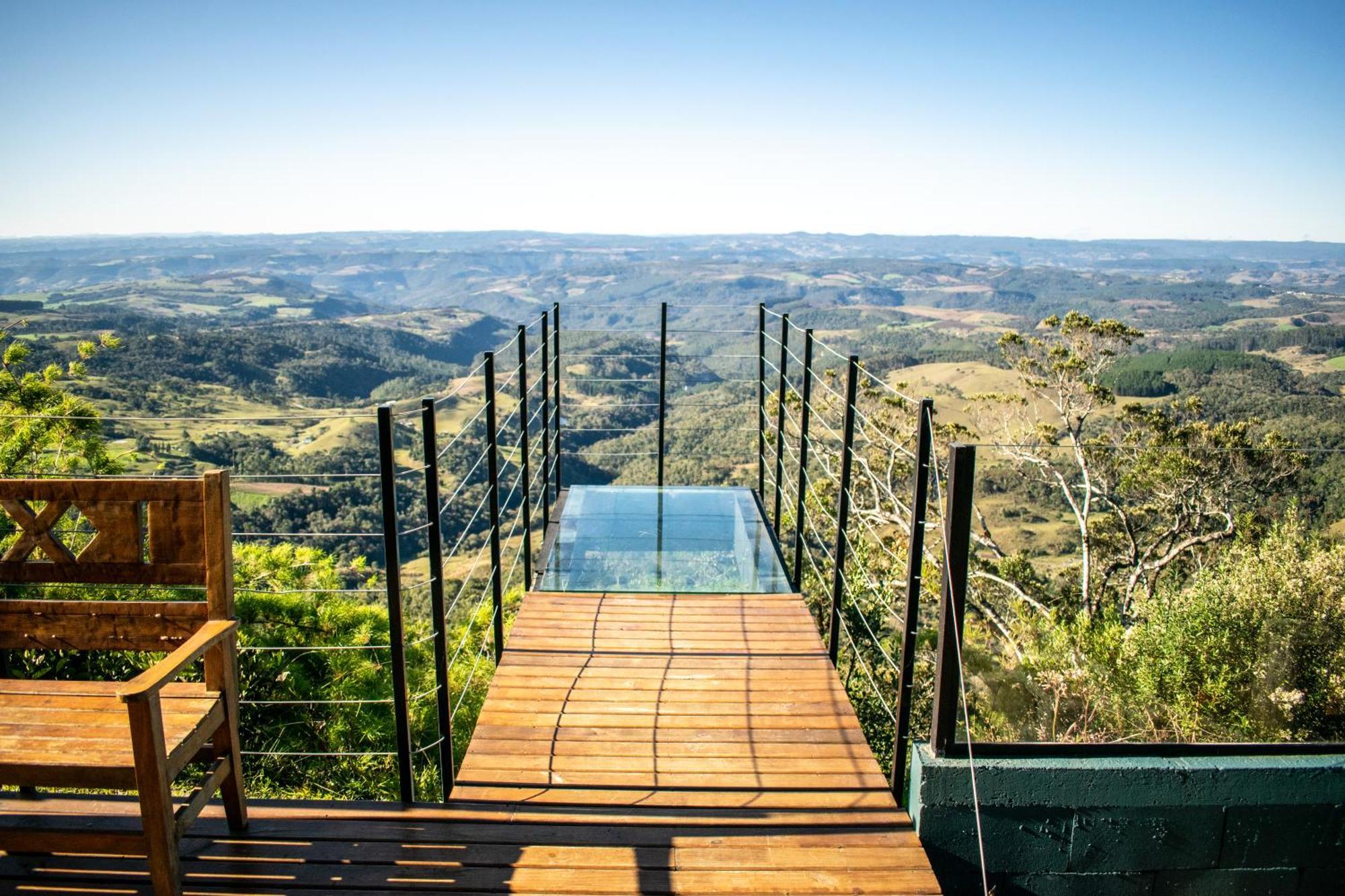 Caminho Das Nuvens - Cabanas De Montanha Bom Retiro  Dış mekan fotoğraf